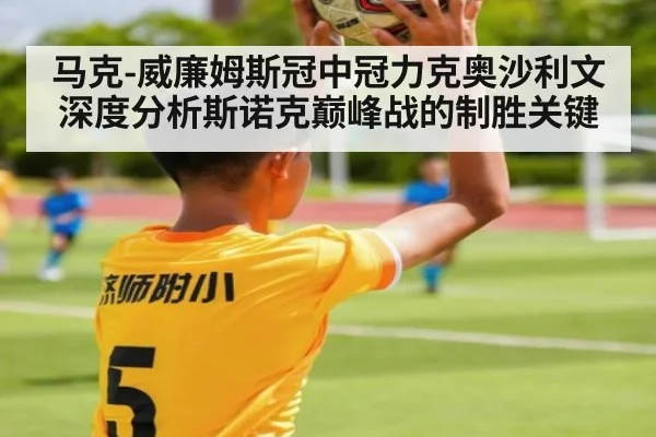 马克-威廉姆斯冠中冠力克奥沙利文 深度分析斯诺克巅峰战的制胜关键